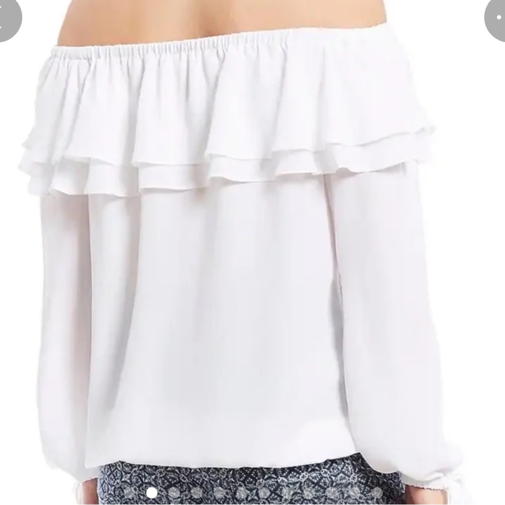 Michael Kors Ruffle Top, NWT. MSRP$98. - Picture 2 of 2